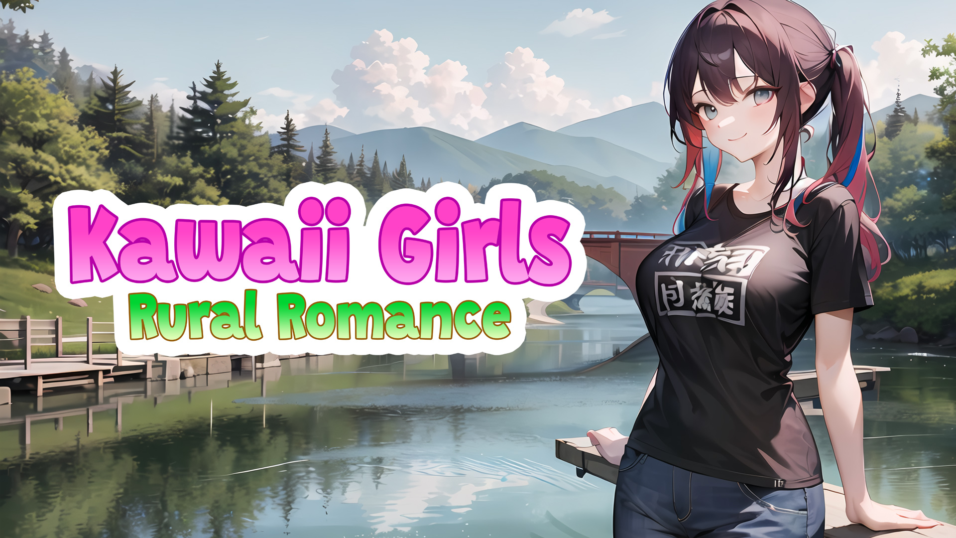 kawaii girls: rural romance vertical card thumbnail