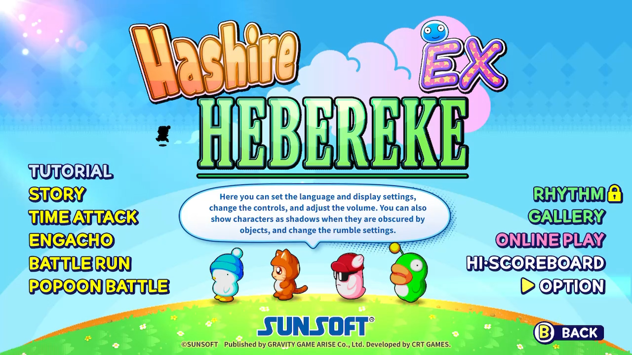 Hashire HEBEREKE: EX Nintendo Switch gameplay screenshot 2 of 7