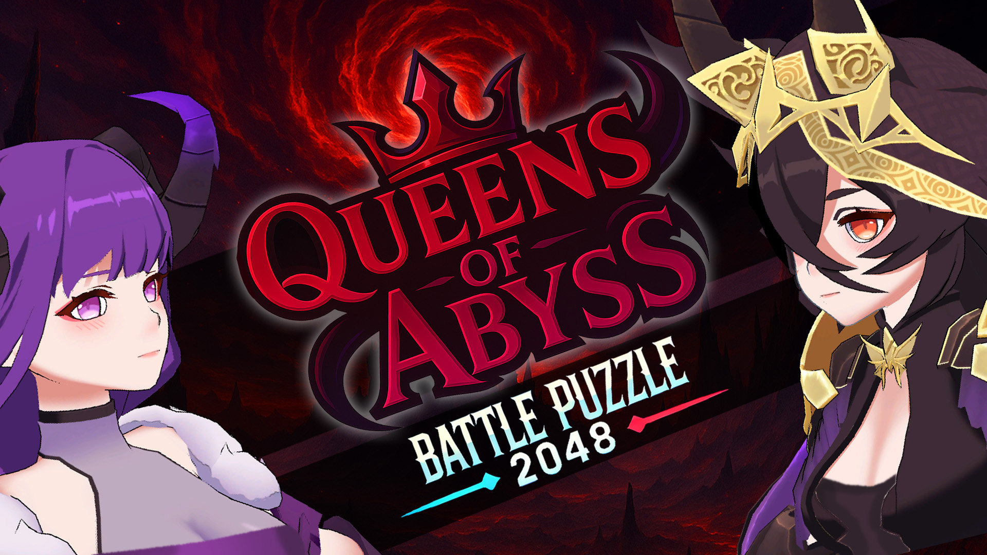 battle puzzle 2048 - queens of the abyss vertical card thumbnail
