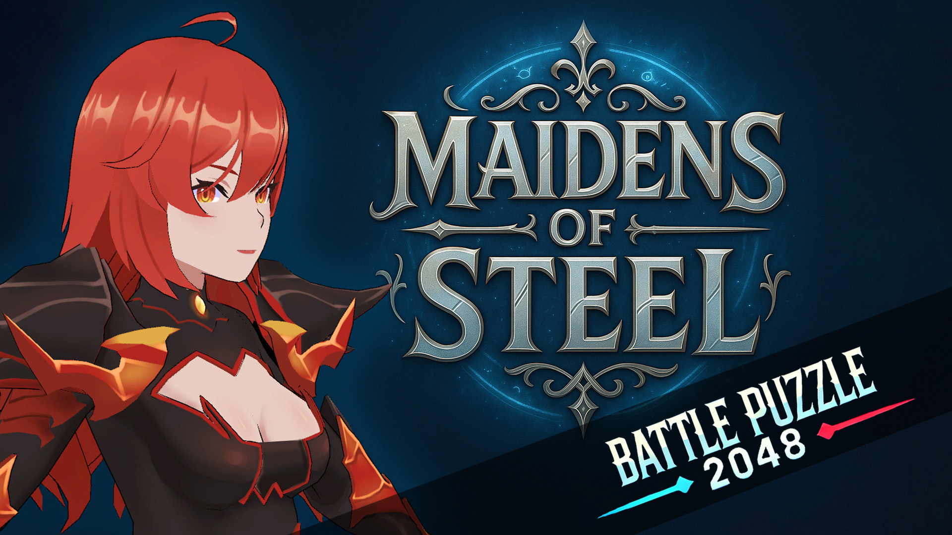 Battle Puzzle 2048 - Maidens of Steel