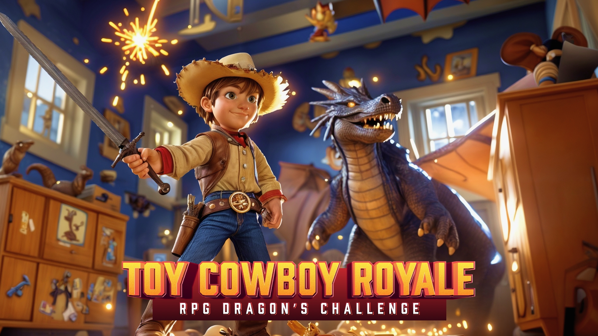 Toy Cowboy Royale: RPG Dragon's Challenge