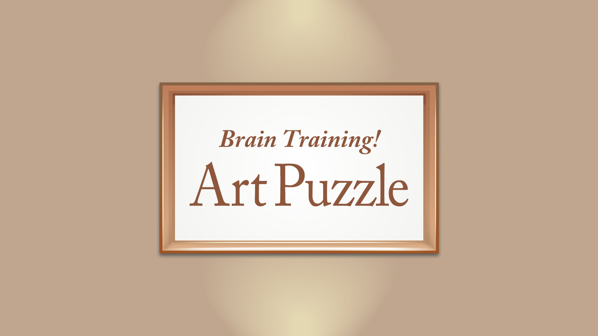brain training! art puzzle vertical card thumbnail