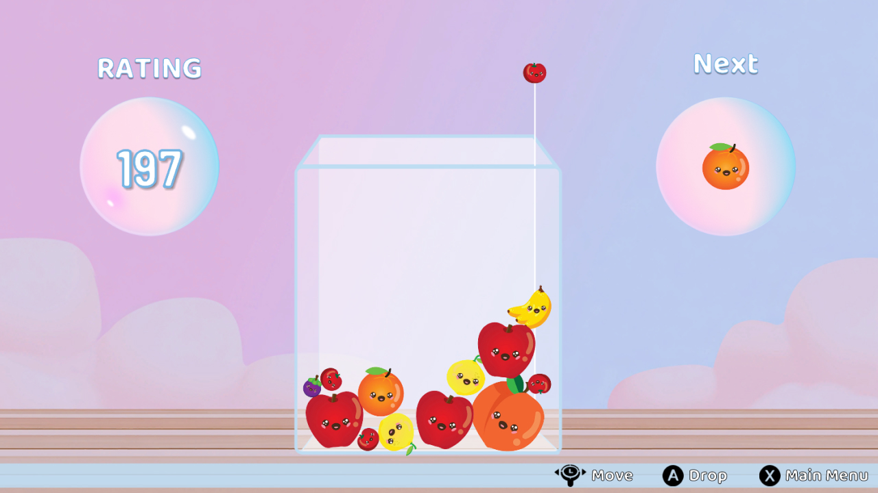 Puzzle Fruit Merge - Match Game Nintendo Switch gameplay screenshot 2 of 6