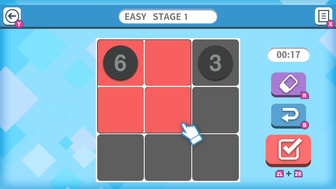 Square Brain Puzzle Nintendo Switch gameplay screenshot 2 of 7