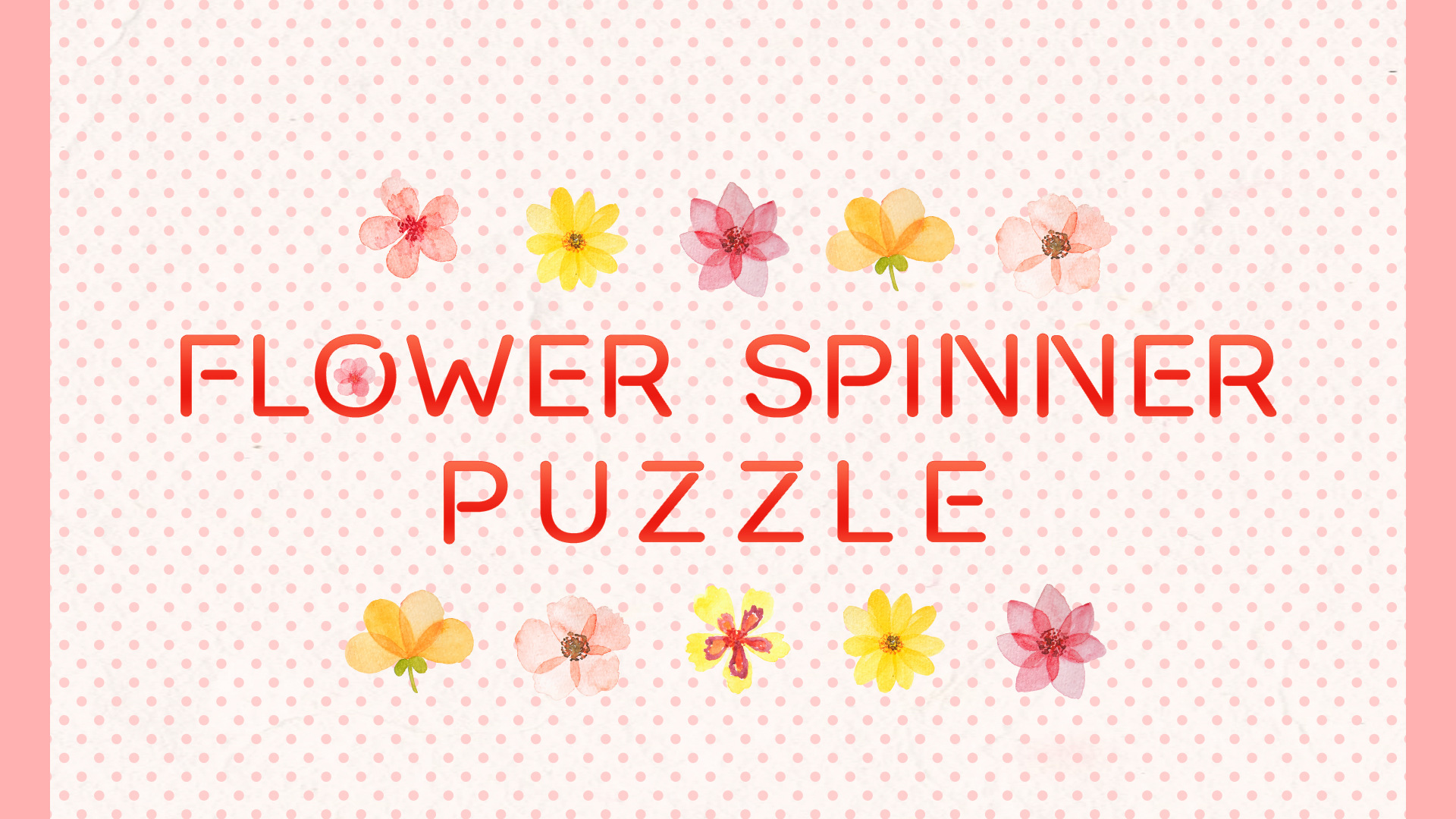 flower spinner puzzle vertical card thumbnail