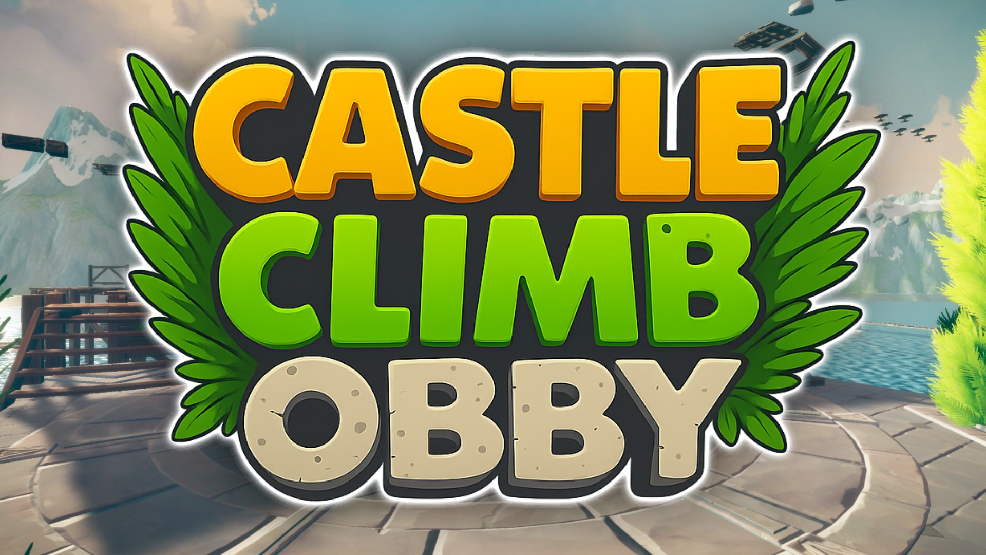 castle climb obby vertical card thumbnail