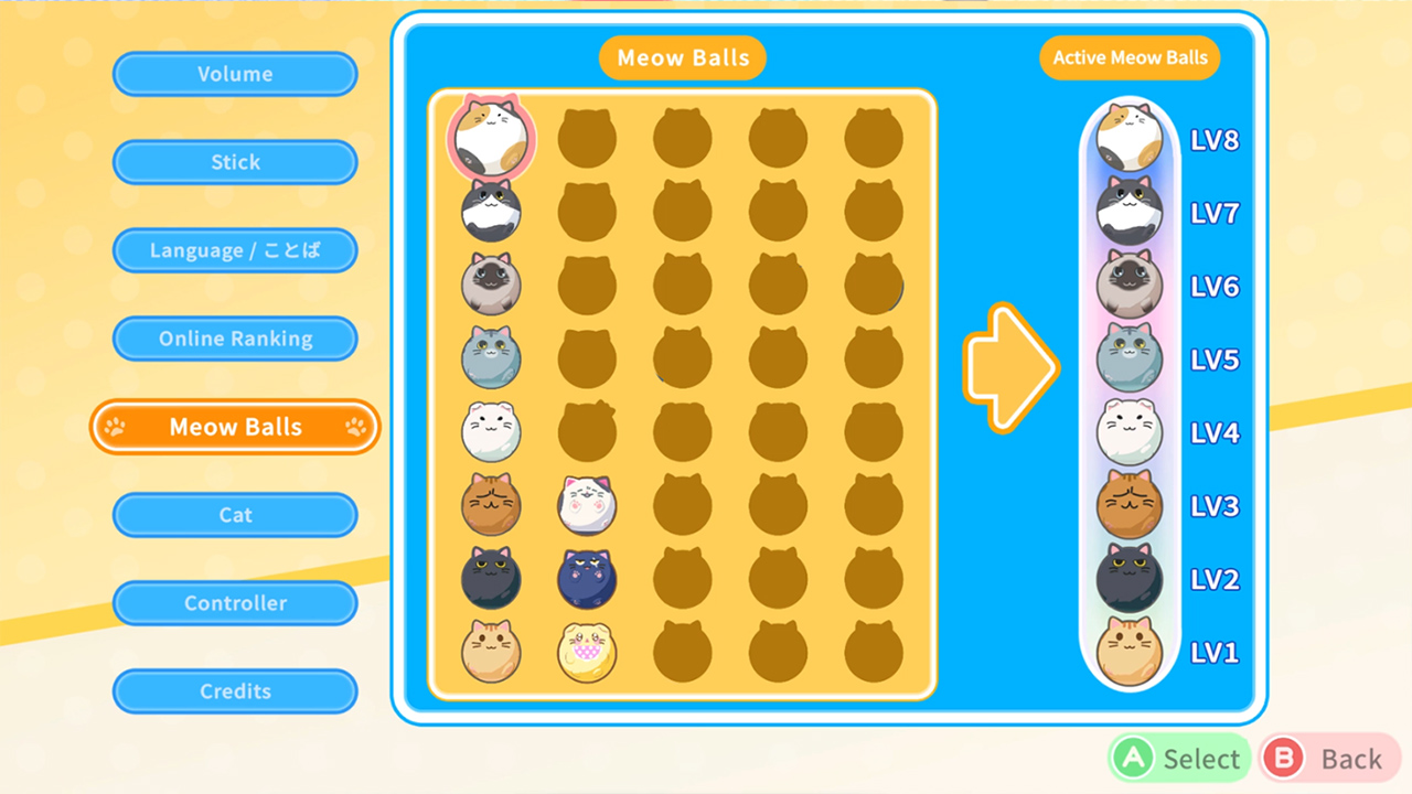 MeowMeow Balls Screenshot Thumbnail 5