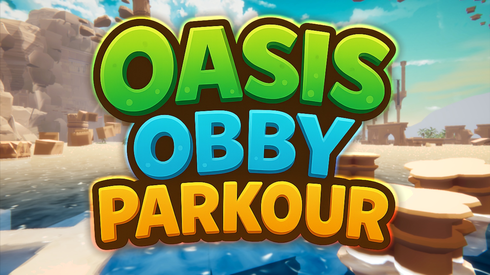 oasis obby parkour vertical card thumbnail