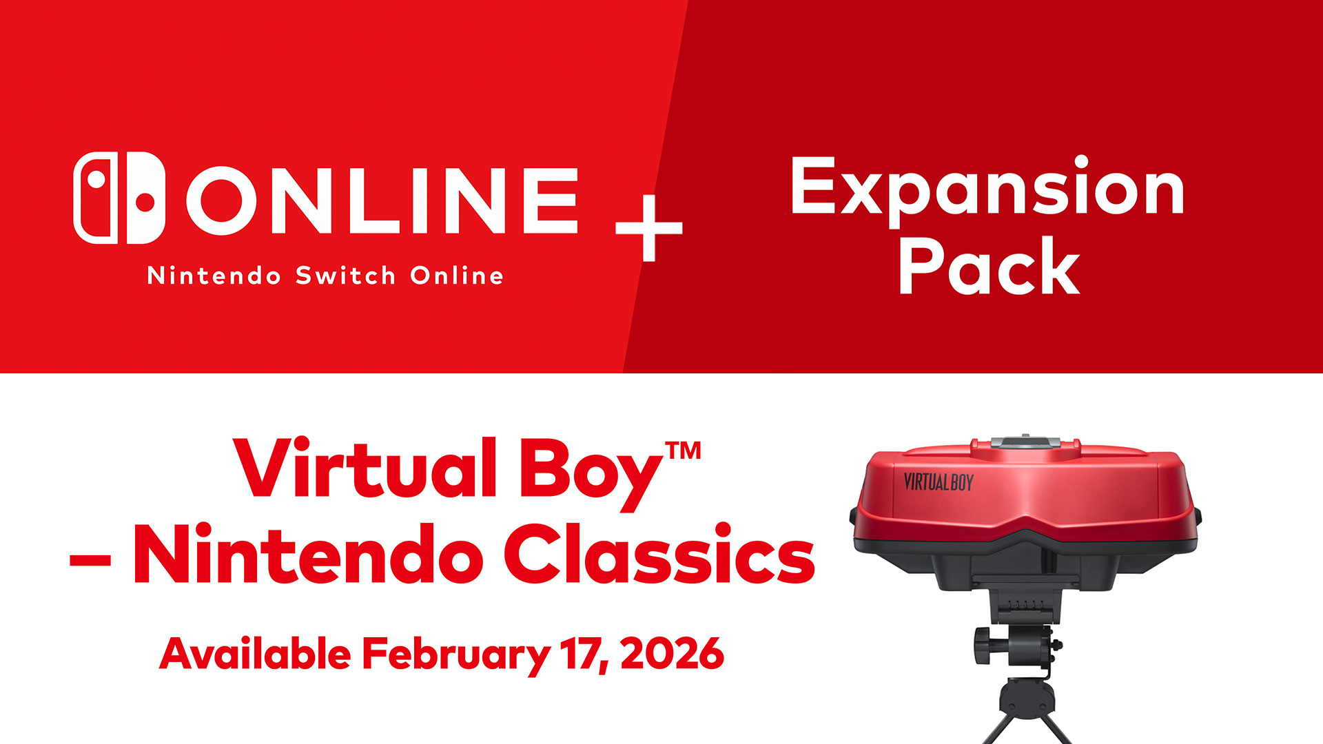 Virtual Boy™ – Nintendo Classics for Nintendo Switch - Nintendo