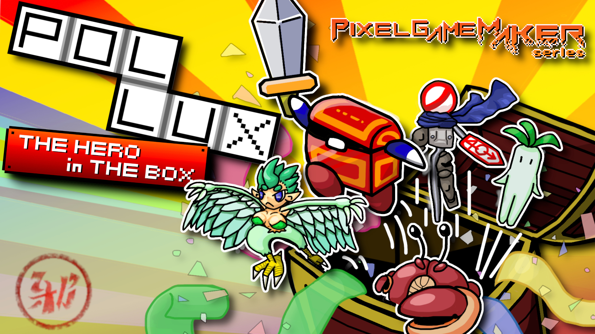 Pixel Game Maker Series Pollux - Hero in the box