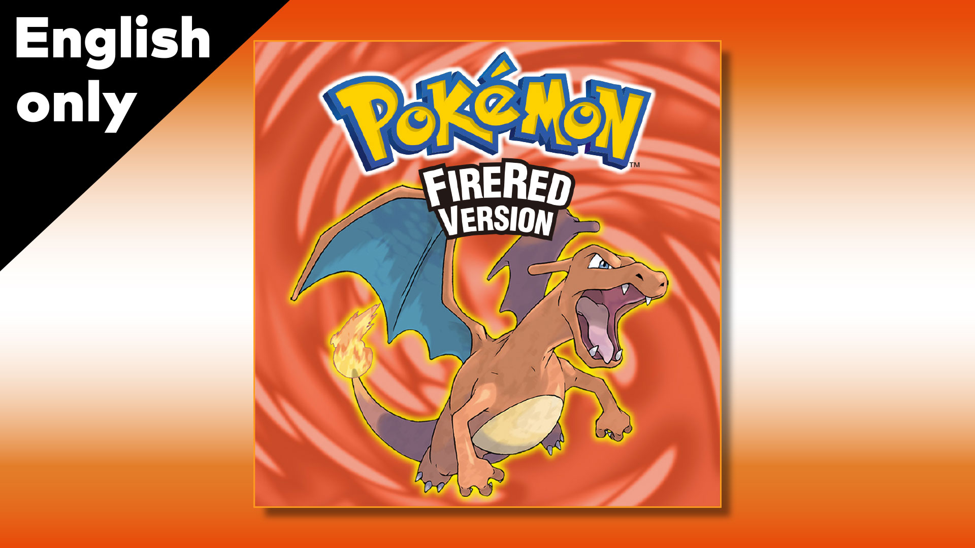English Pokemon FireRed Version
