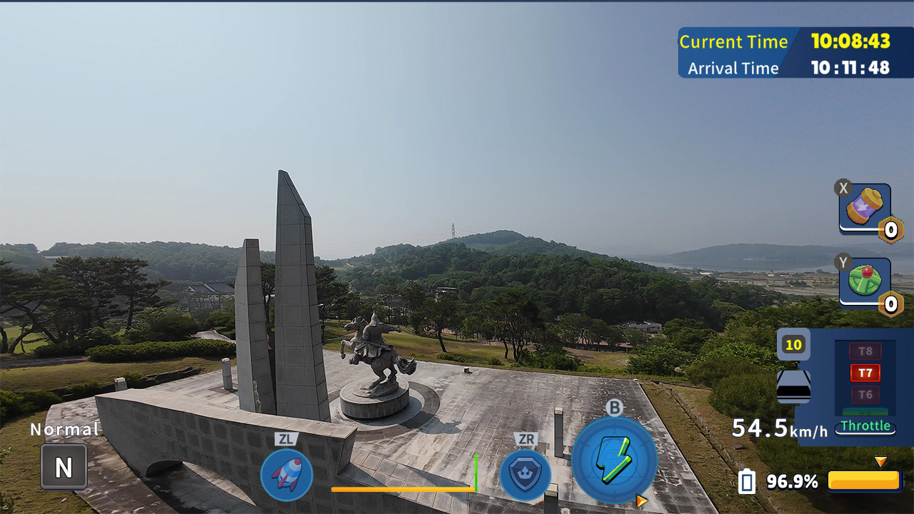 Korean Drone Flying Tour Baekje Military Museum Nintendo Switch gameplay screenshot 2 of 3