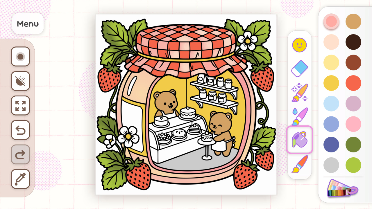 Cozy Pages: Comfy Coloring for All Ages - Paint, Draw & Relax Screenshot Thumbnail 2