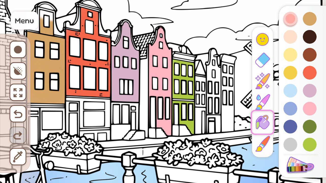 Cozy Pages: Comfy Coloring for All Ages - Paint, Draw & Relax Screenshot Thumbnail 4