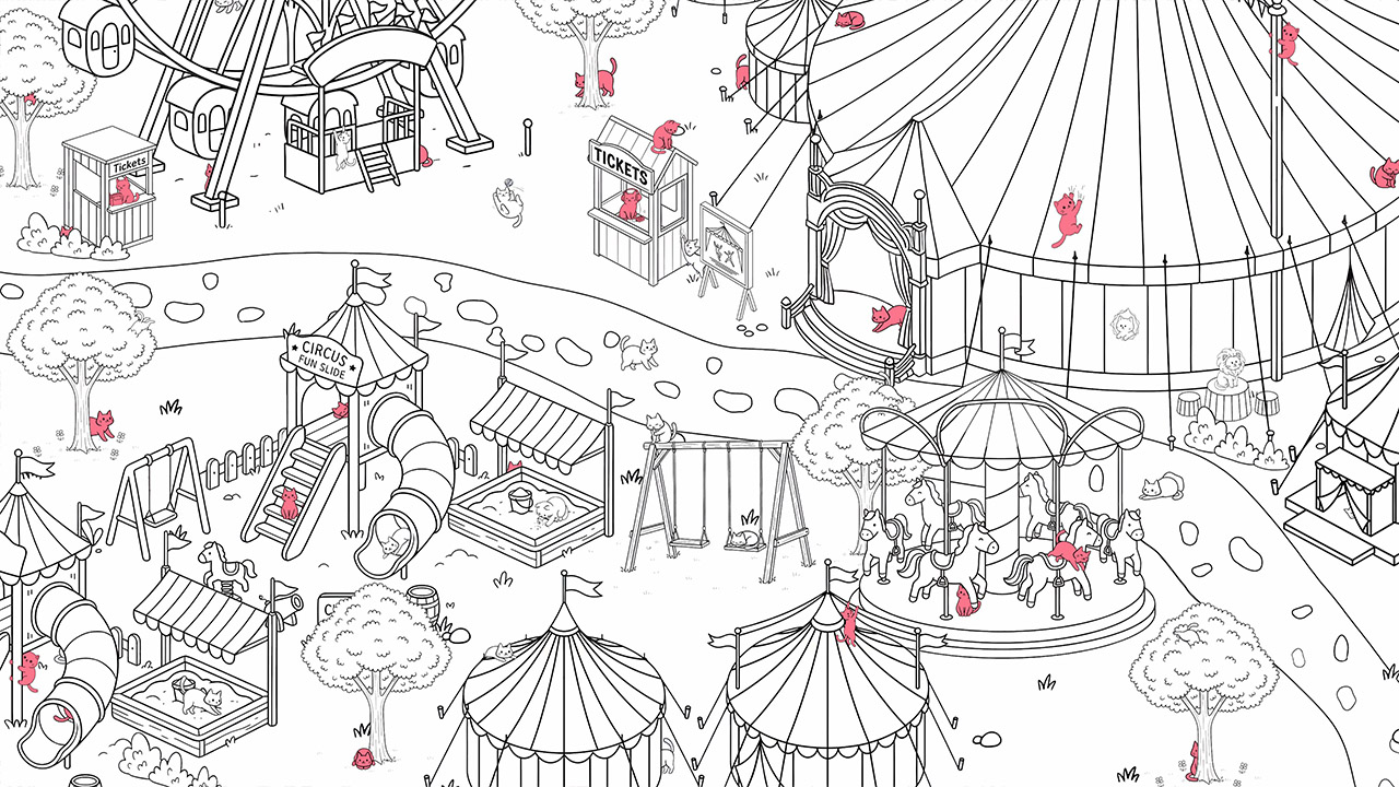 100 Romantic Hidden Cat Screenshot Thumbnail 3
