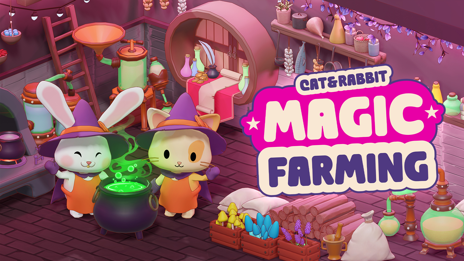 Cat&Rabbit Magic Farming