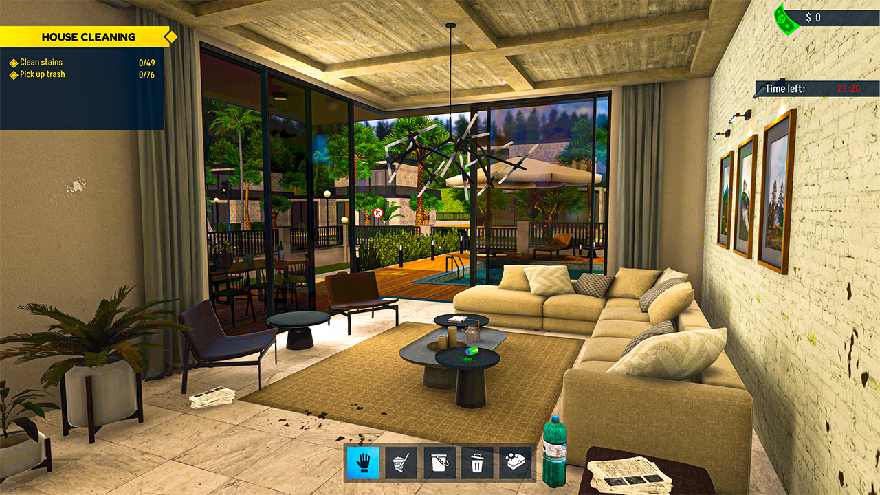 House Cleaner Simulator Nintendo Switch gameplay screenshot 2 of 8