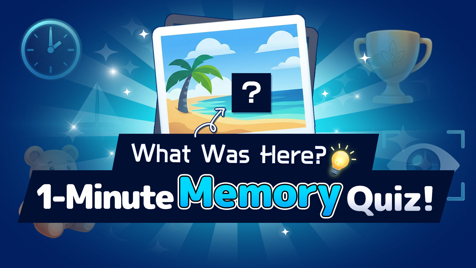 What Was Here? 1-Minute Memory Quiz!! Nintendo Switch game deal