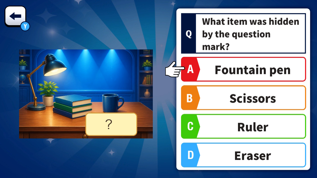 What Was Here? 1-Minute Memory Quiz!! Screenshot Thumbnail 2