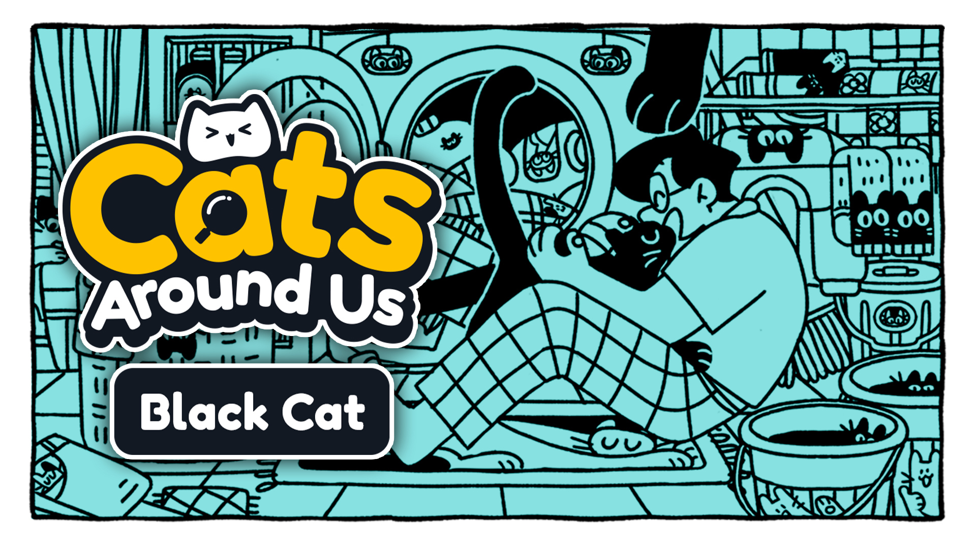 Cats Around Us: Black Cat Screenshot Thumbnail 6