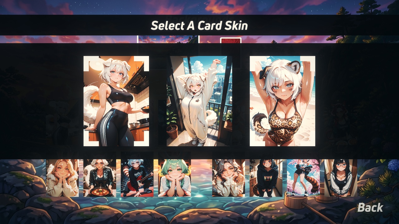 Solitaire Paradise - Furry Waifus Screenshot Thumbnail 4