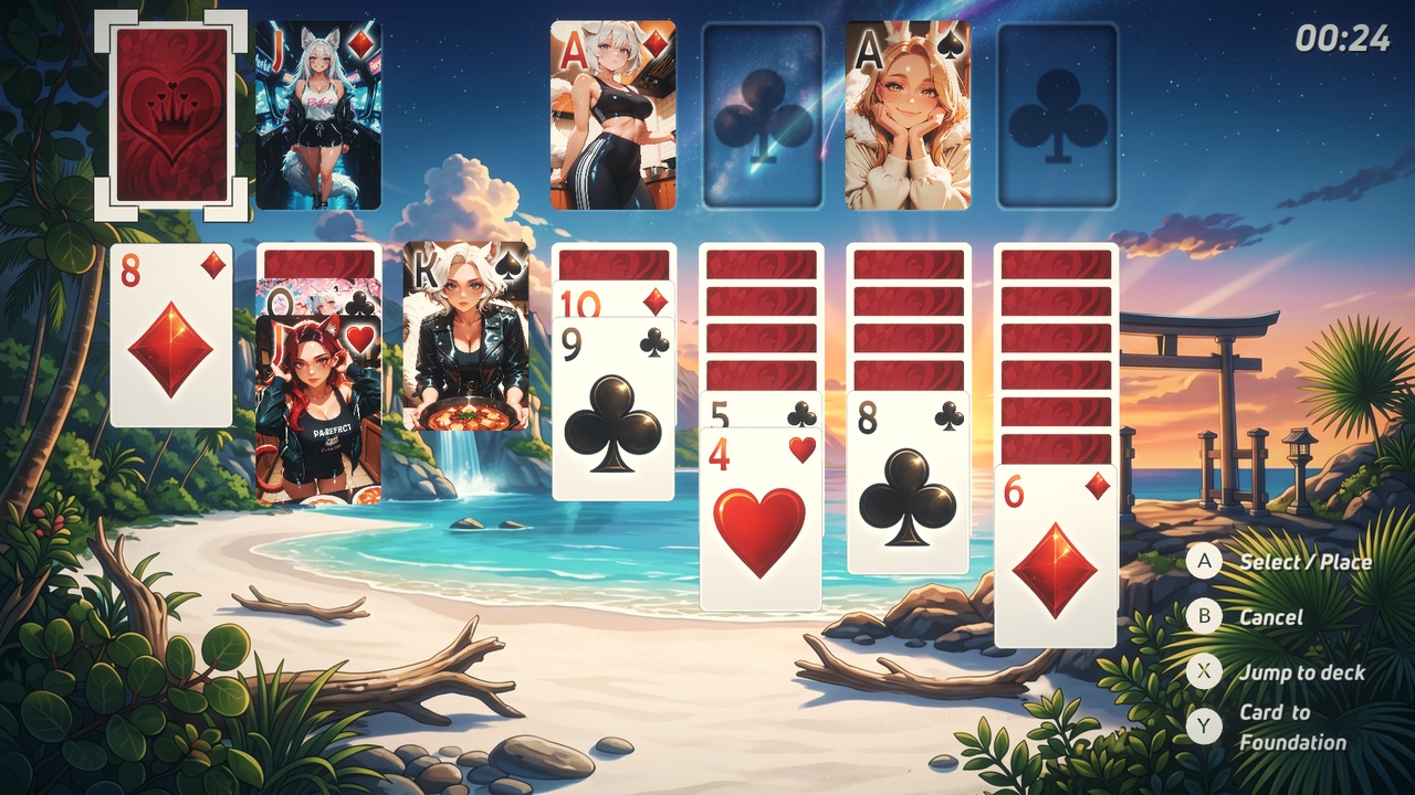 Solitaire Paradise - Furry Waifus Screenshot Thumbnail 3