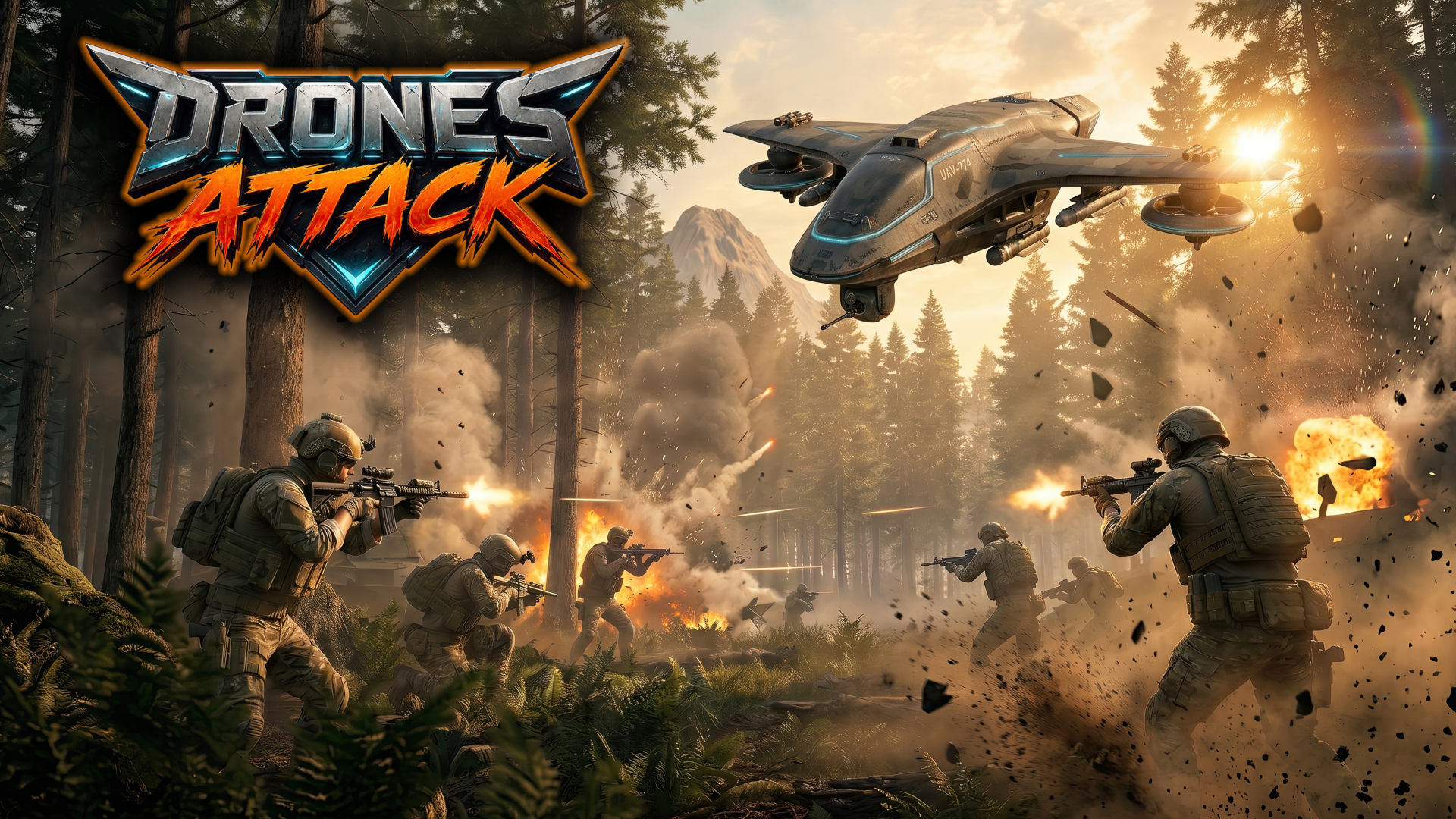 Drones Attack Screenshot Thumbnail 10