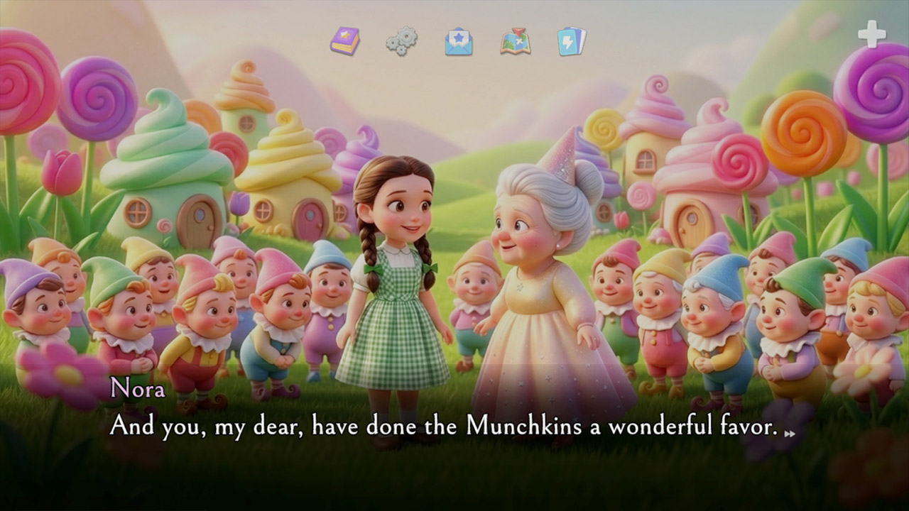 Dorothy's Magical Journey in Oz Nintendo Switch gameplay screenshot 2 of 7