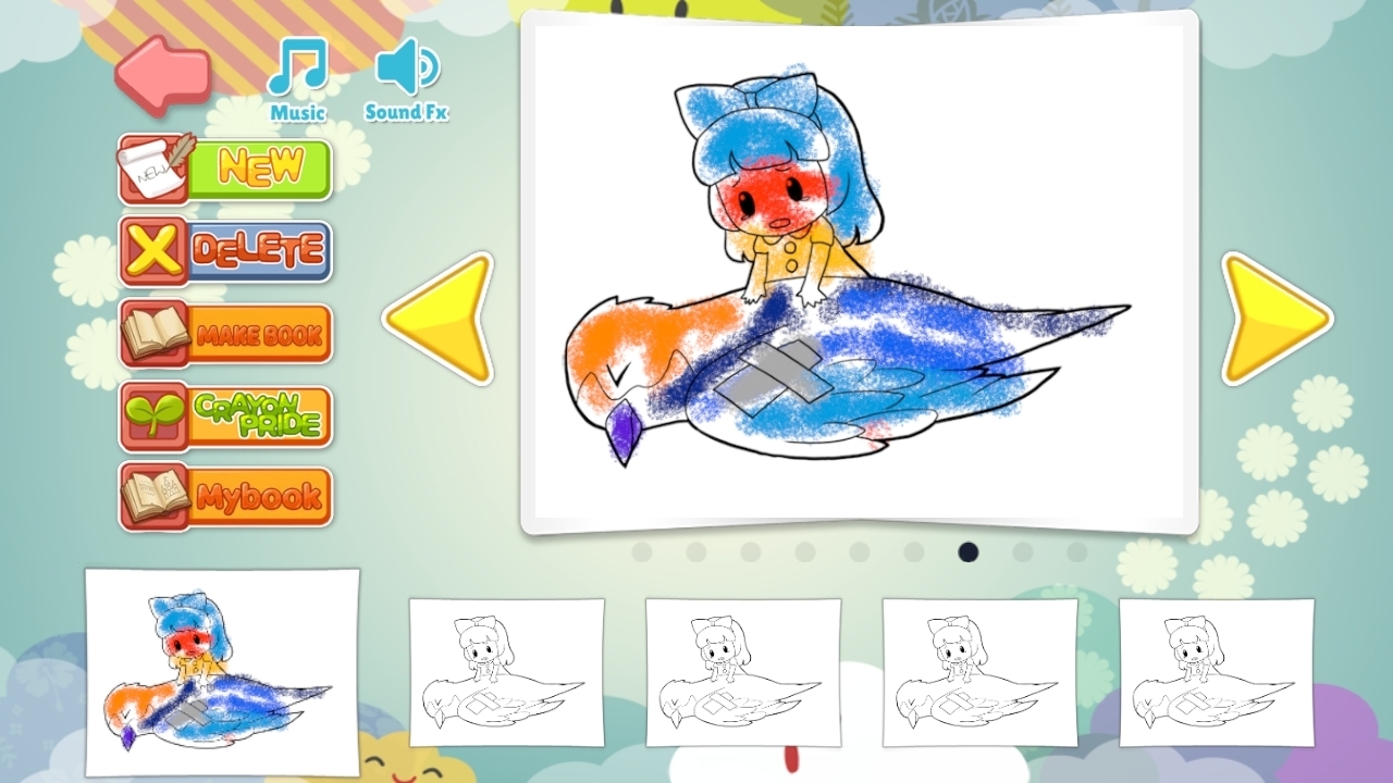 Crayon Story: Thumbelina Screenshot Thumbnail 2