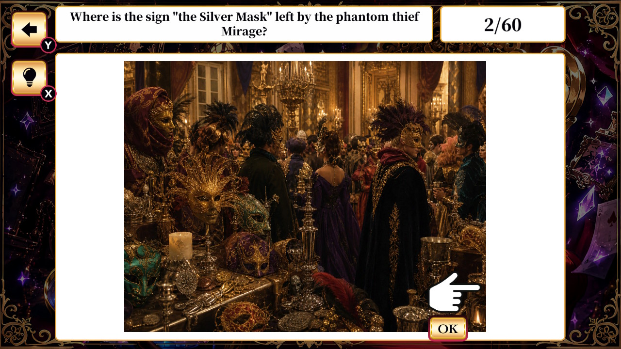 Phantom Thief Mirage and the Curious Clues Screenshot Thumbnail 2