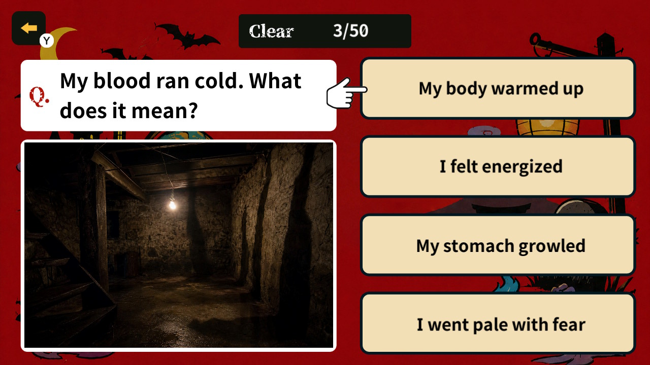 Learn English with World Ghost Stories Nintendo Switch gameplay screenshot 5 of 5