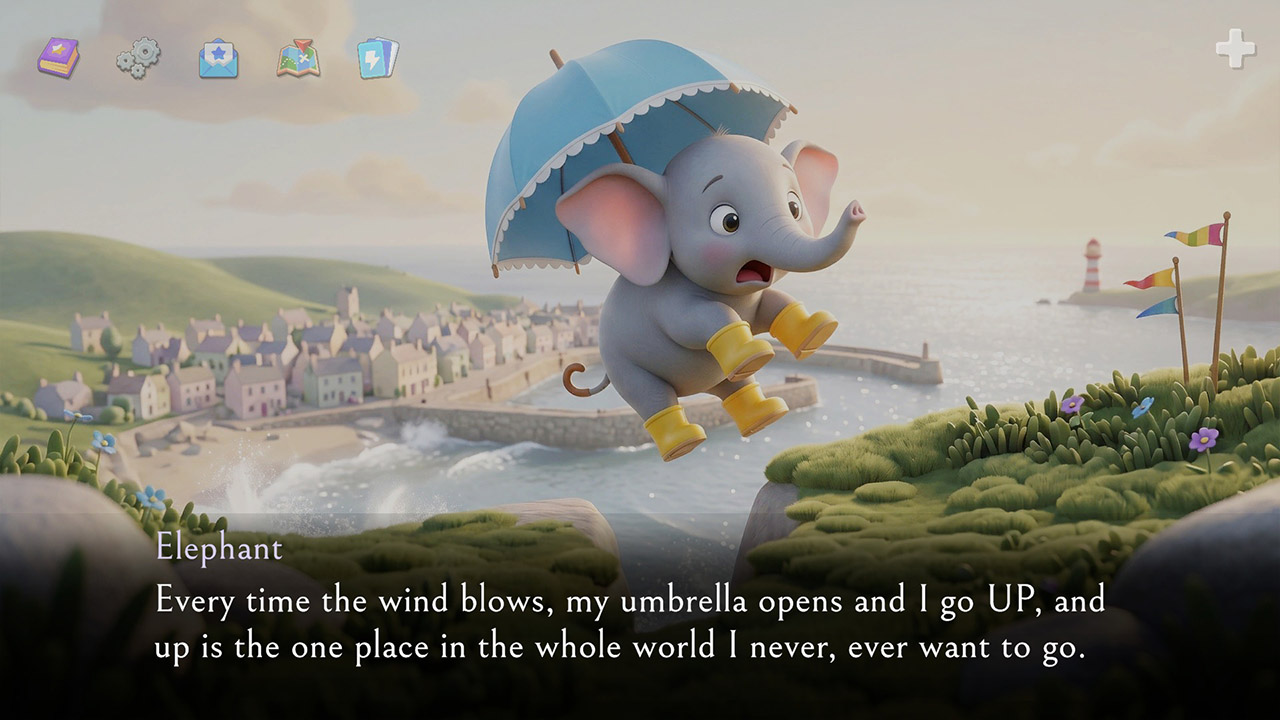 Giggleport: A Brainrot-Style Read-Along Adventure Screenshot Thumbnail 3