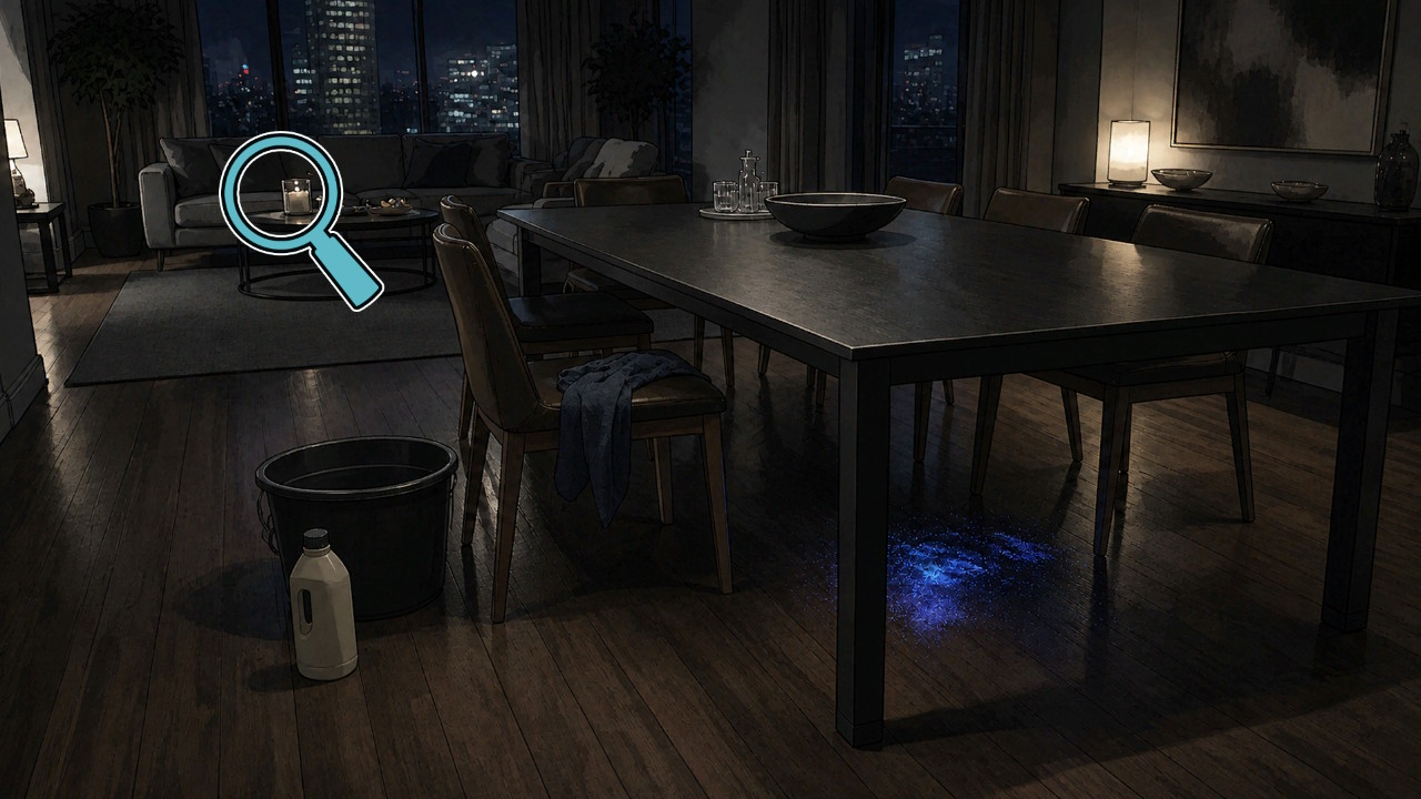 Forensic Mystery Crime Scene Tap Detective Nintendo Switch gameplay screenshot 2 of 5