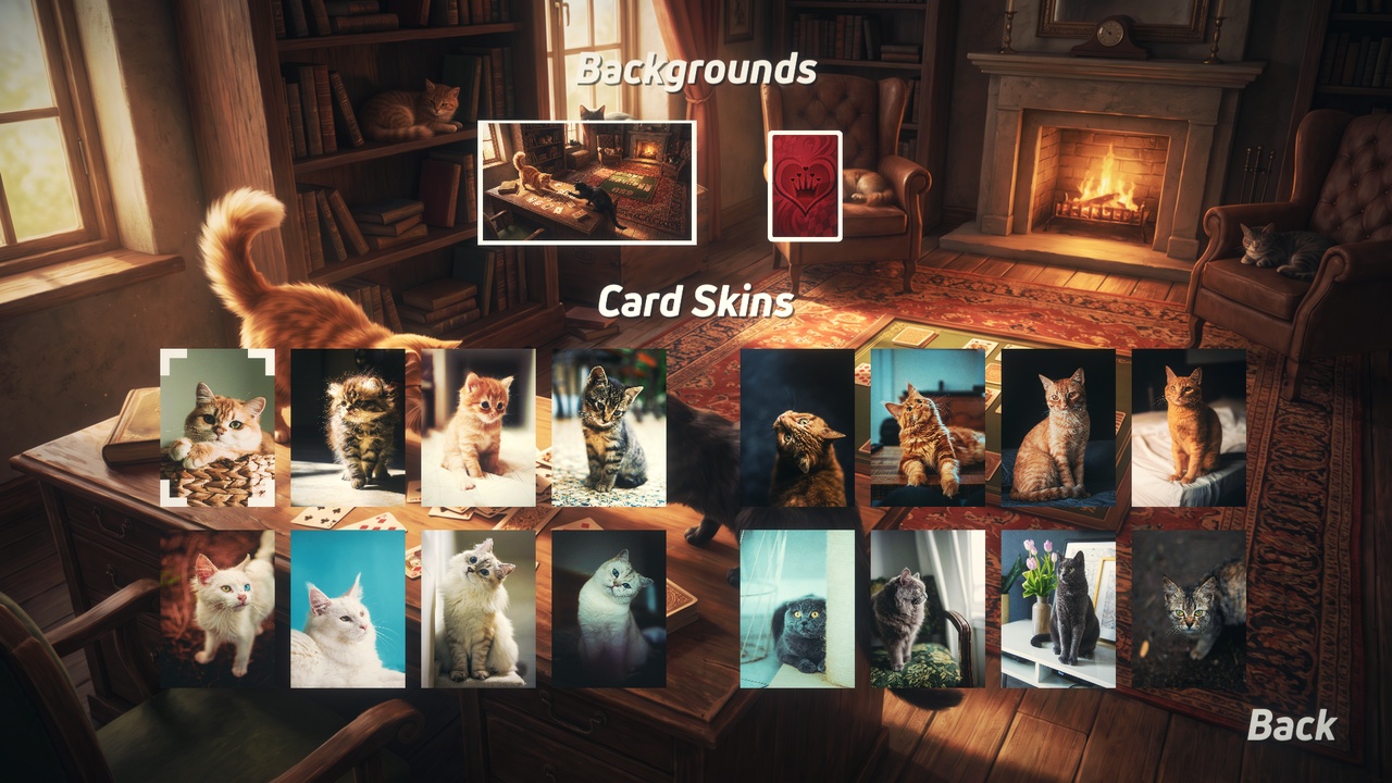 Solitaire Companions - Cats Screenshot Thumbnail 3