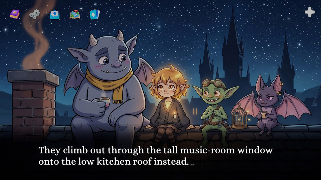 Monster Academy: An Interactive Story Screenshot Thumbnail 3