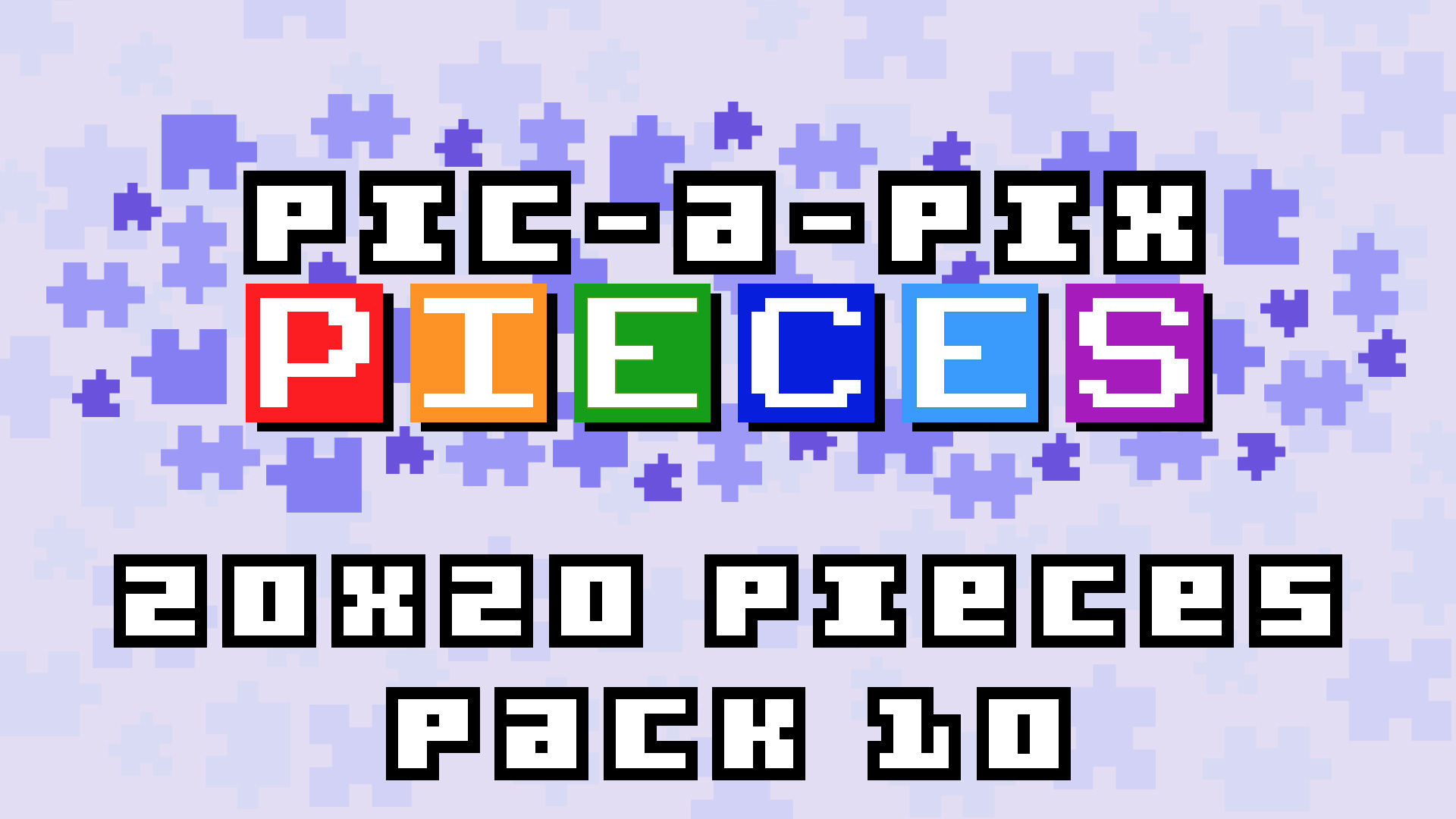 20x20 Pieces Pack 10