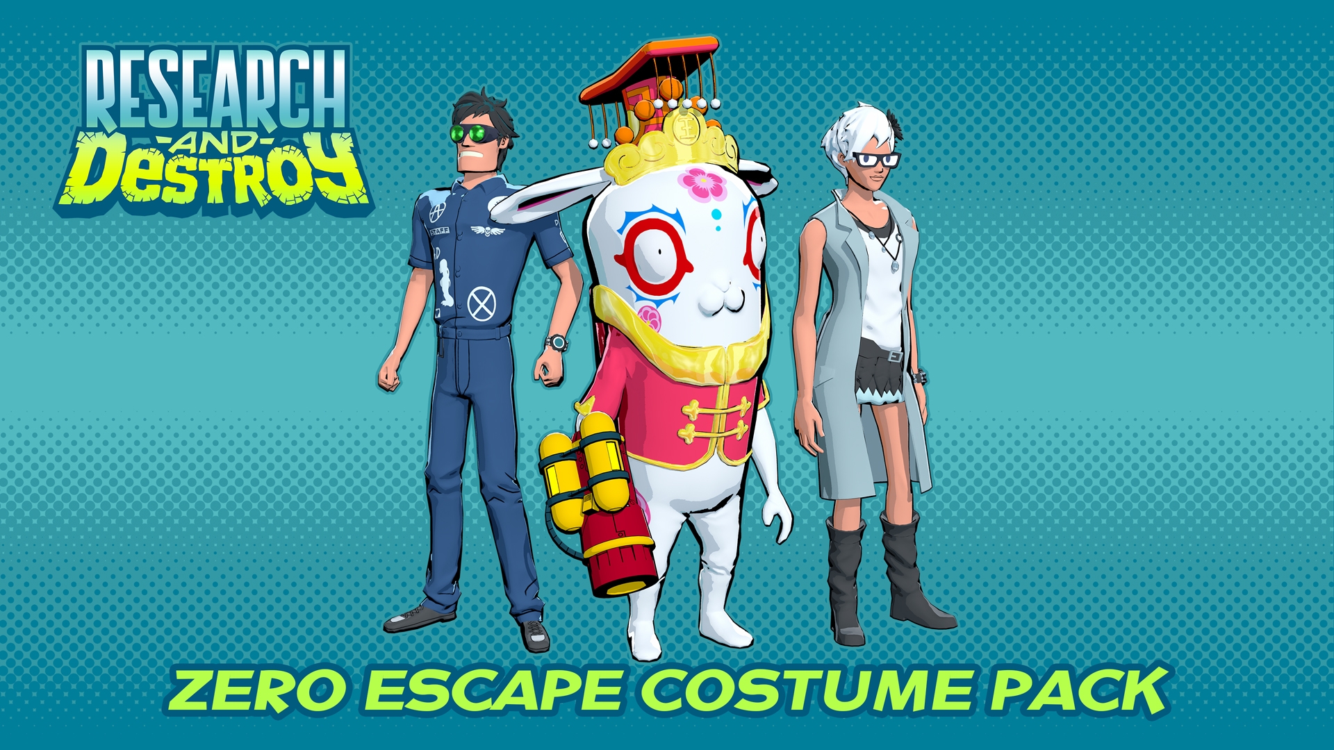 RESEARCH and DESTROY - Zero Escape: Virtue's Last Reward Costume Pack