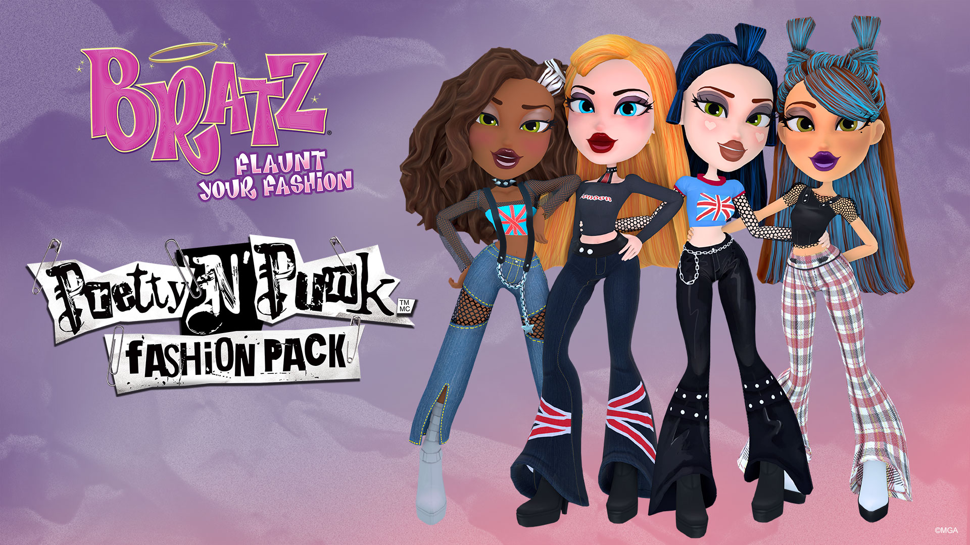 Bratz: Flaunt Your Fashion - Pretty 'N' Punk Fashion Pack