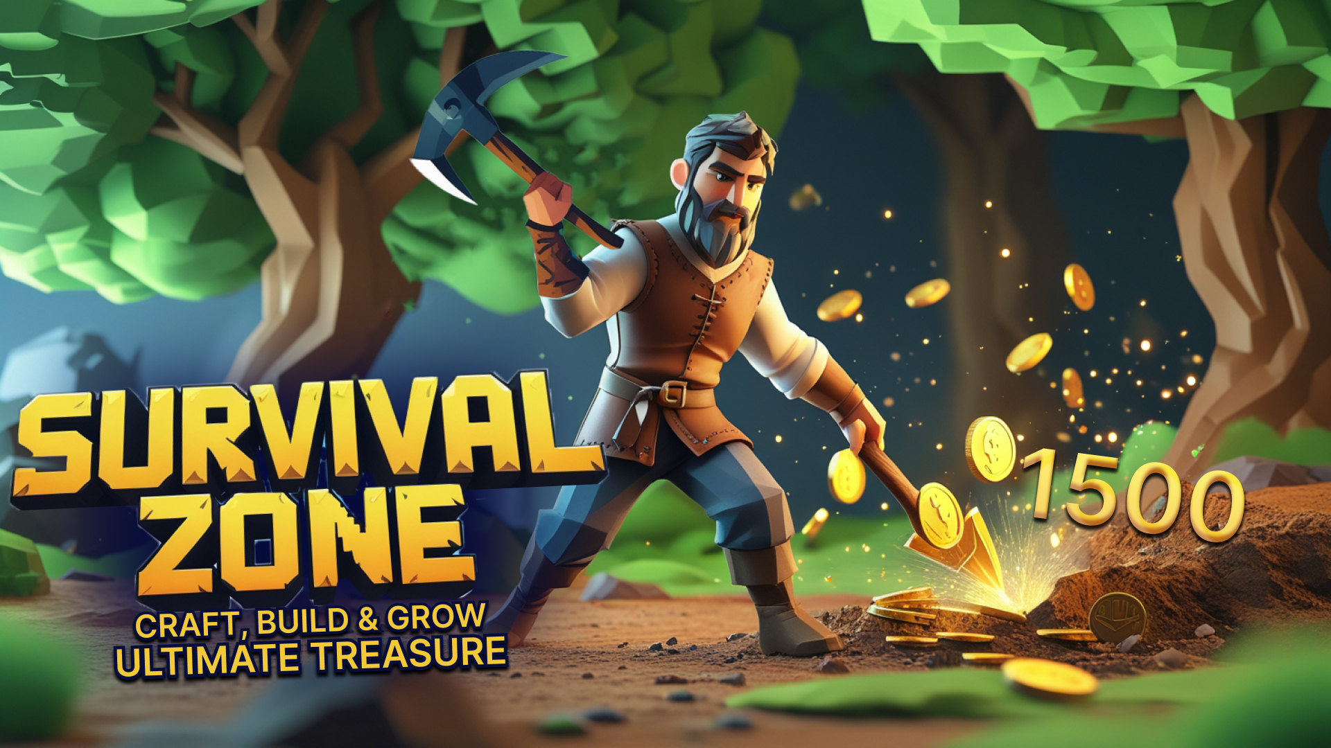 Survival Zone: Craft, Build & Grow Treasure