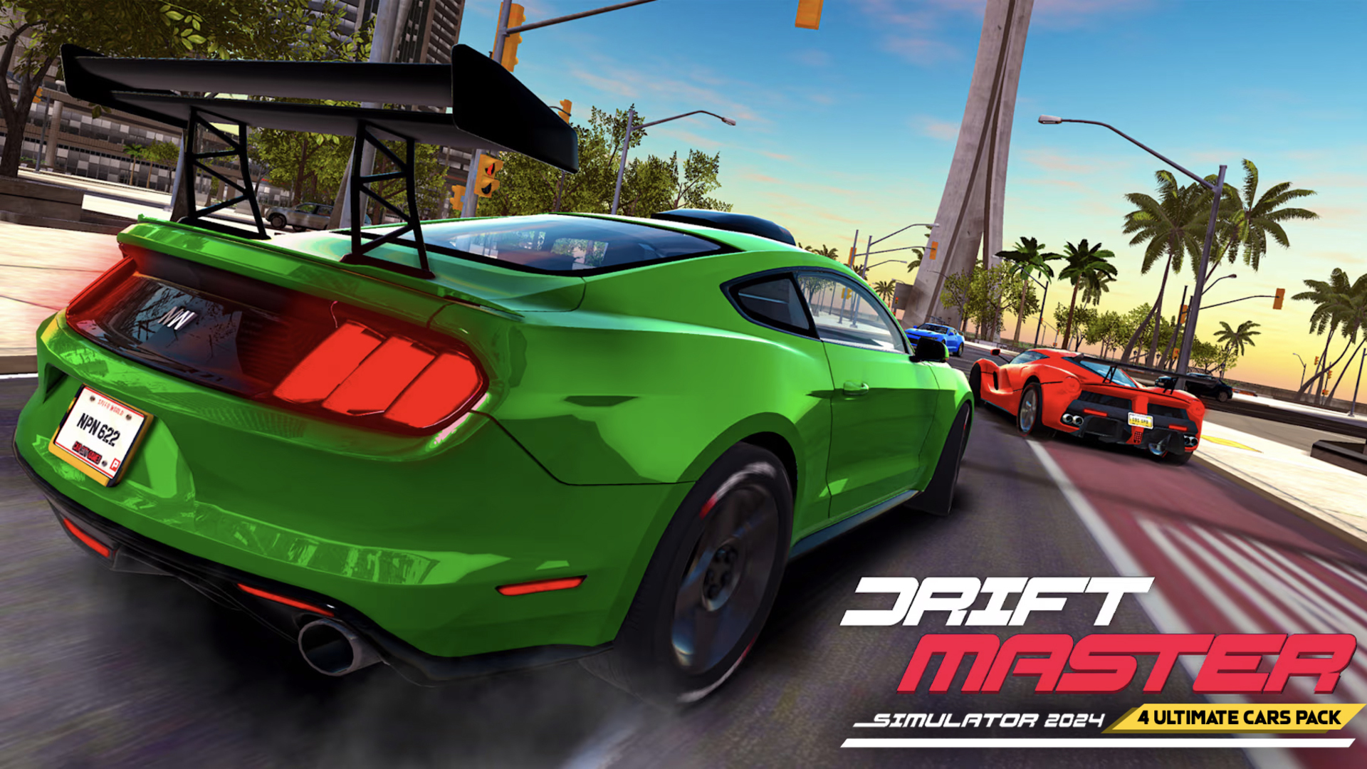 Drift Master Simulator 2024 - 4 Cars Pack