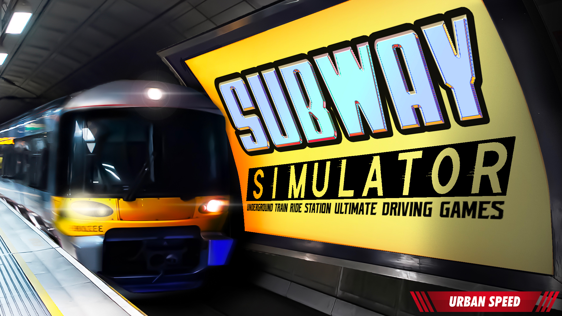 Subway Simulator – Underground Train Ride Station Driving Games: Urban Speed