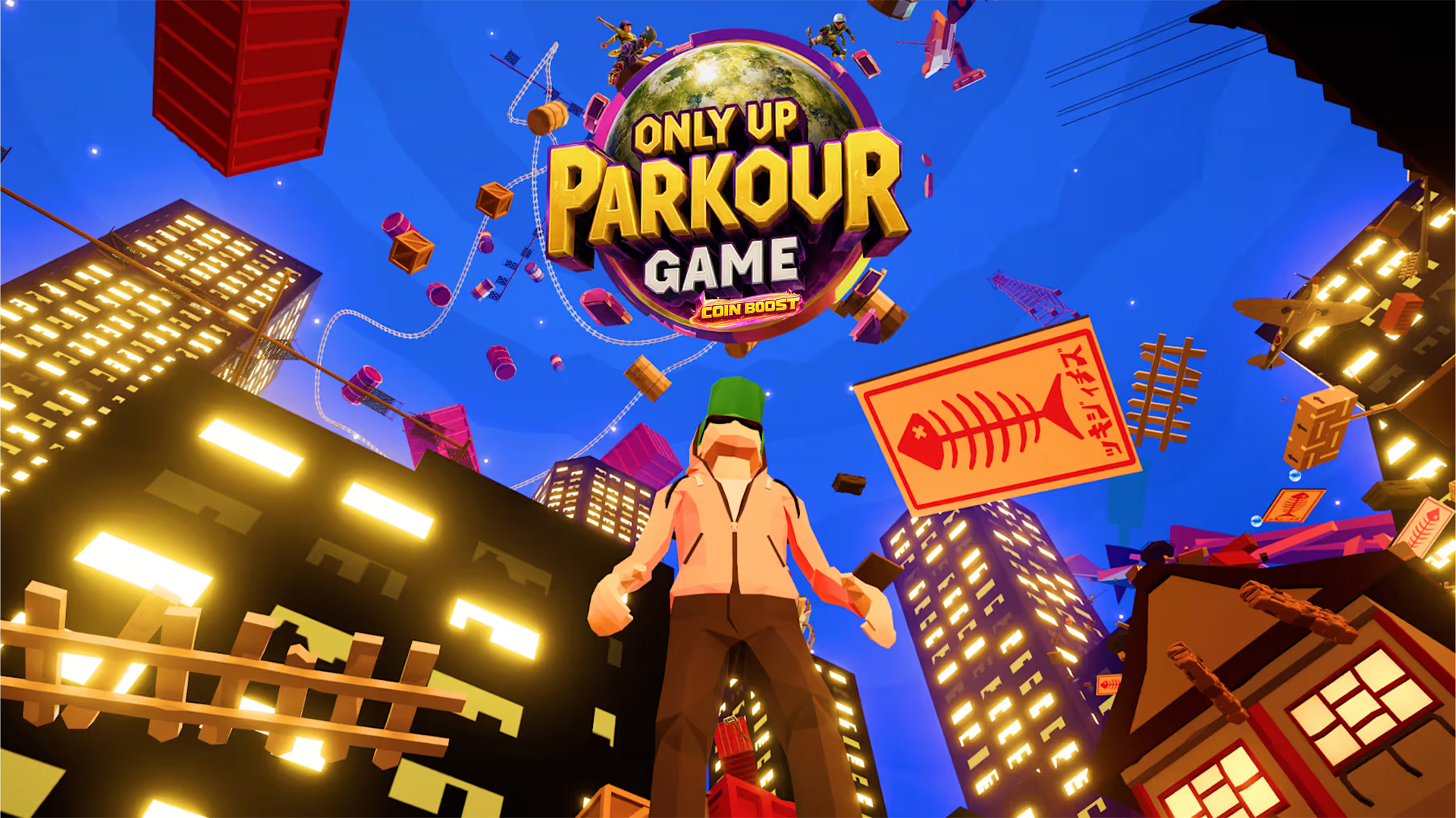 Only Up - Parkour Game: Coin Boost