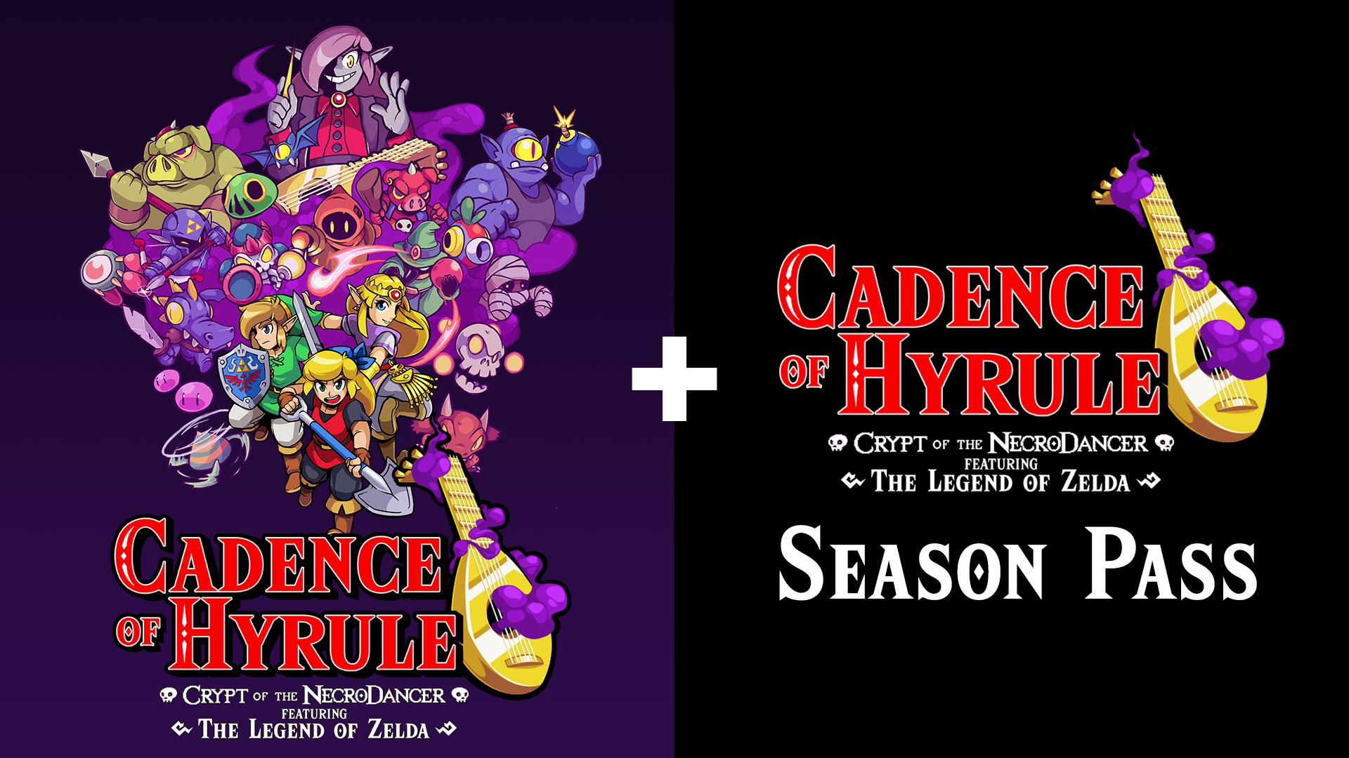 Cadence of Hyrule: Crypt of the NecroDancer featuring The Legend of Zelda + Cadence of Hyrule Season Pass