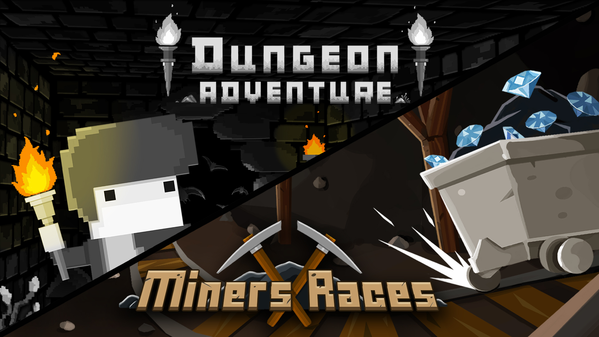 Underground : Dungeon Adventure and Miners Races