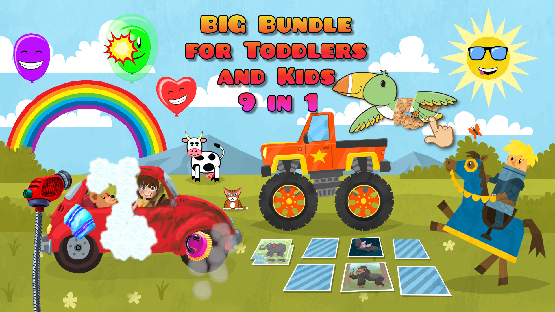 BIG Toddlers and Kids - 9 in 1