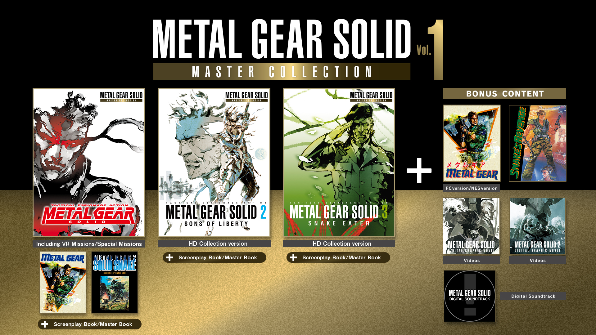 METAL GEAR SOLID: MASTER Vol. 1