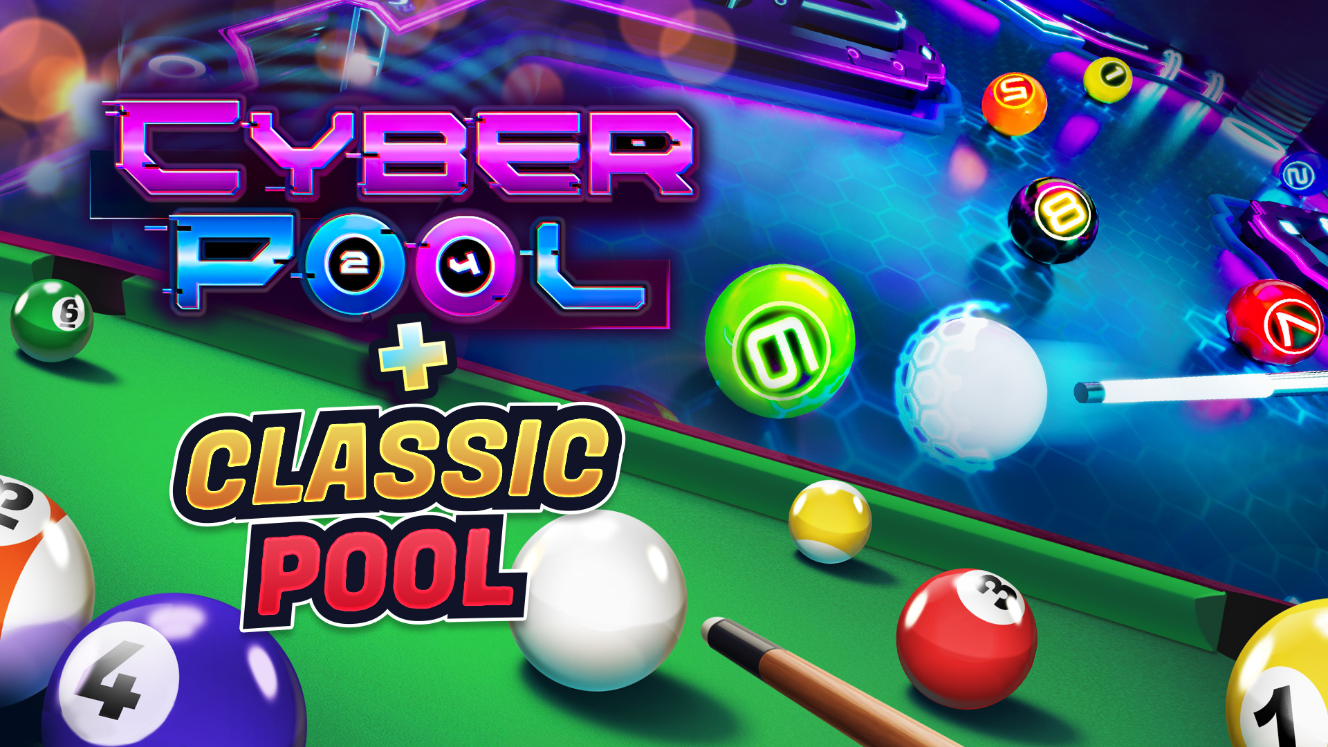 classic pool and cyber pool bundle vertical card thumbnail