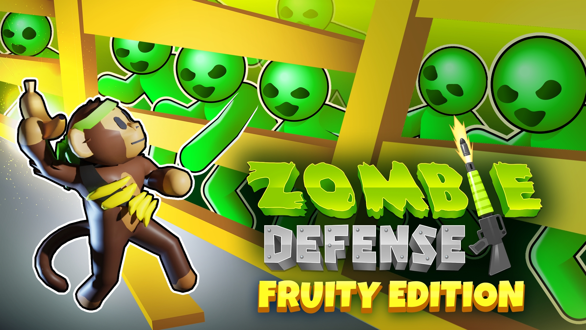 Zombie Defense: Fruity