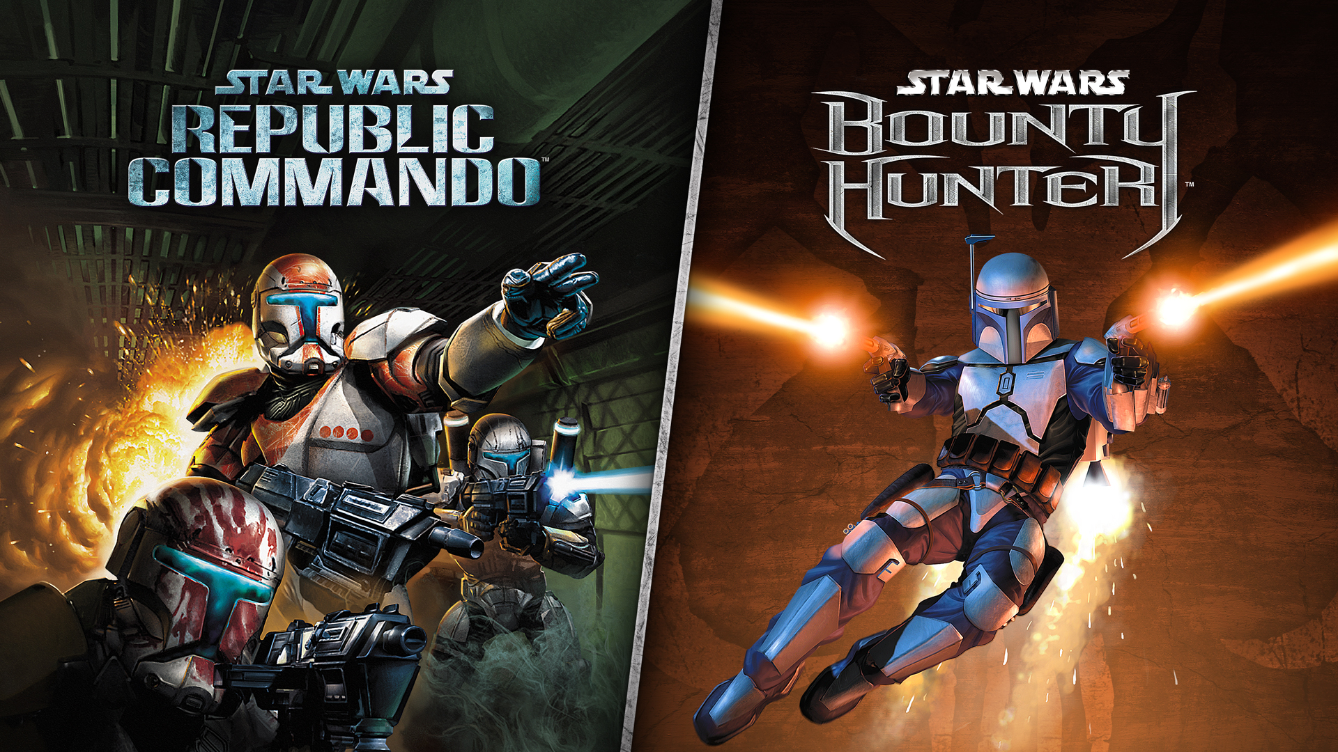 STAR WARS: Bounty Hunter & Republic Commando