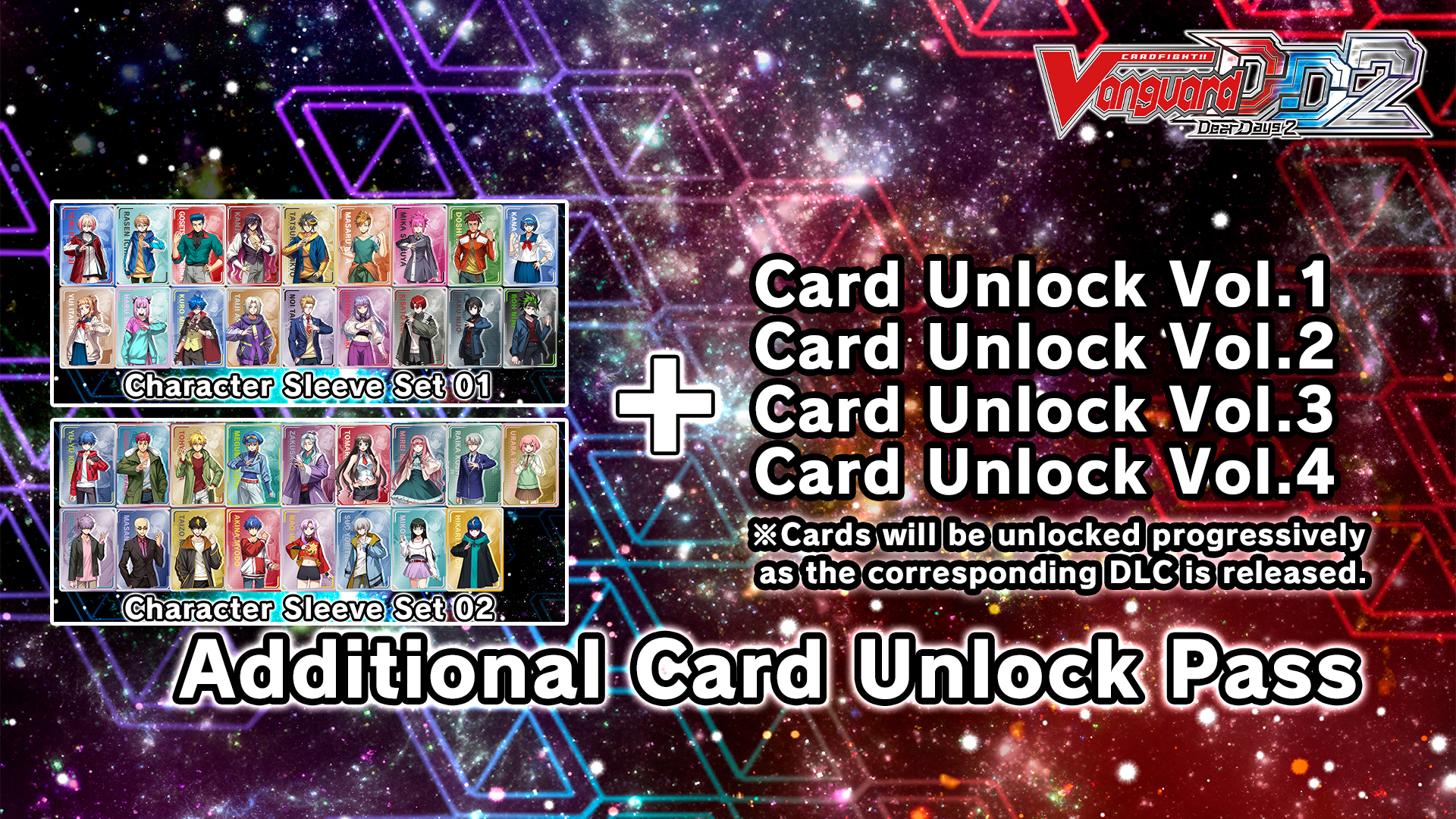 Cardfight!! Vanguard DD 2:Additional Card Unlock Pass